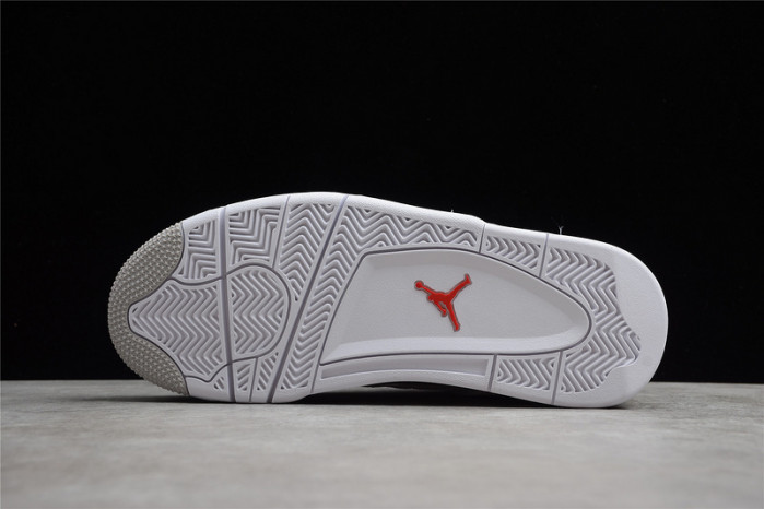 AIR JORDAN 4 WHITE OREO TECH GREY CT8527-100