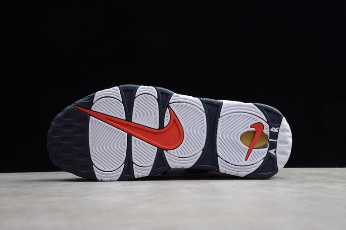 Nike Air More Uptempo Olympic White/Midnight Navy 414962-104