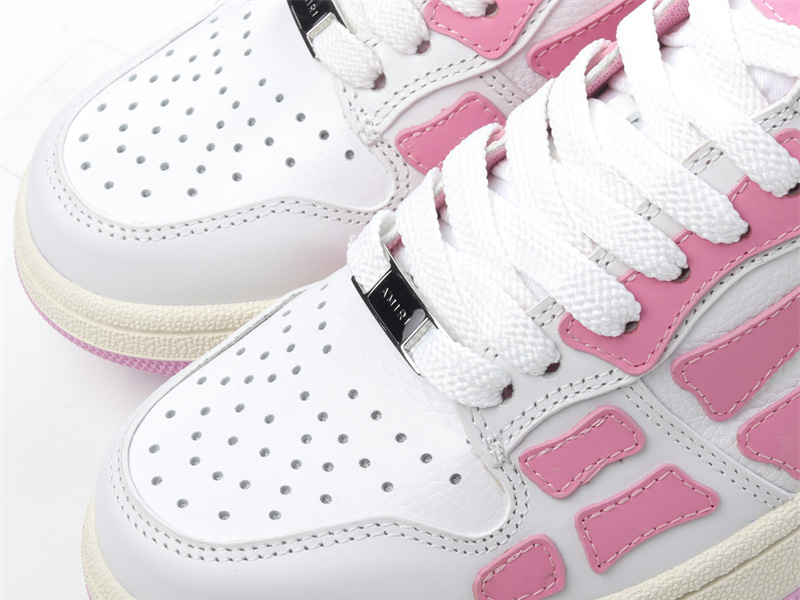 AMIRI Skel Top Pink and white WFS003-109