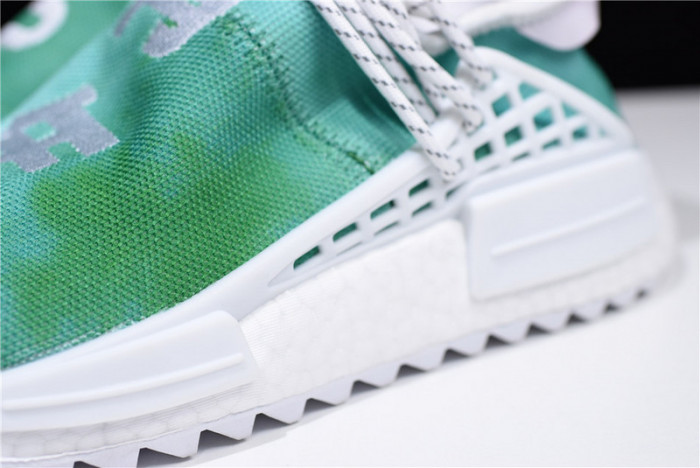 Pharrell x adidas NMD HU Holi NMD MC "Youth" green/white F99760