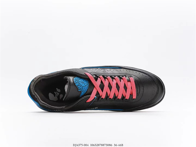 AIR Jordan 2 Retro Low SP Off-White Black Blue DJ4375-004