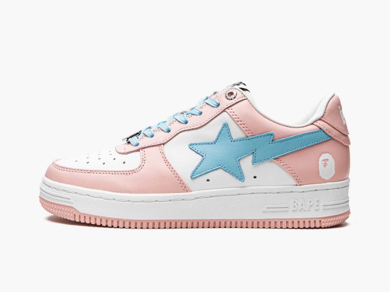 A BATHING APE® Womens BAPE STA LOW L IT PINK