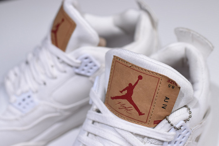 Levis x Air Jordan 4 White AO2571-100