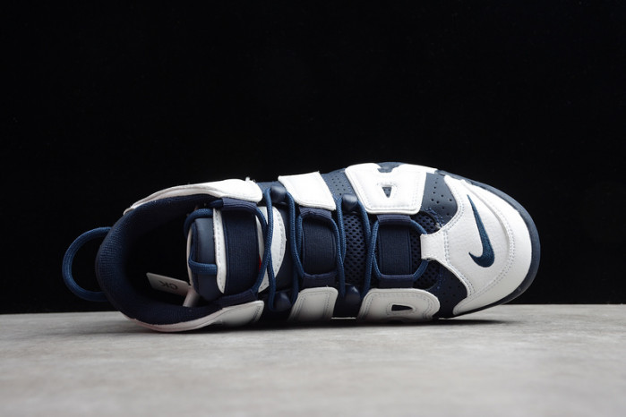 Nike Air More Uptempo Olympic White/Midnight Navy 414962-104