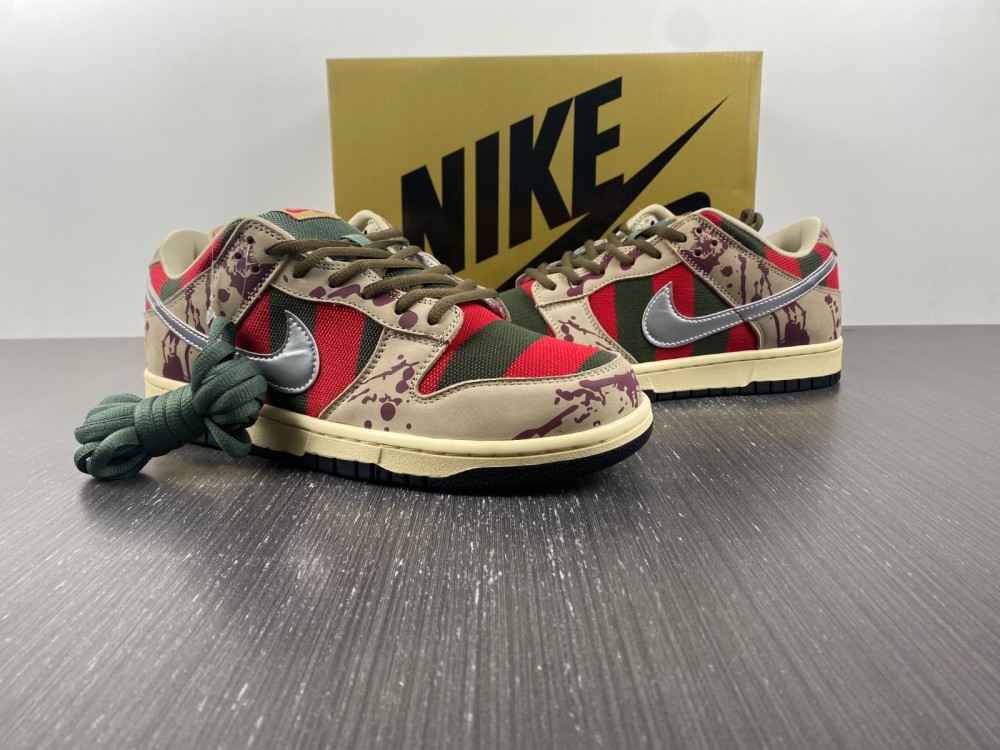 Nike SB Dunk Low “Freddy Krueger”