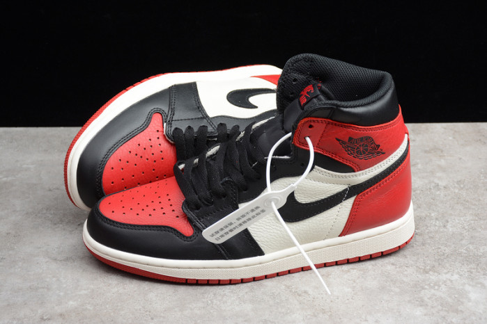 Air Jordan 1 Retro High OG Bred Toe 555088-610