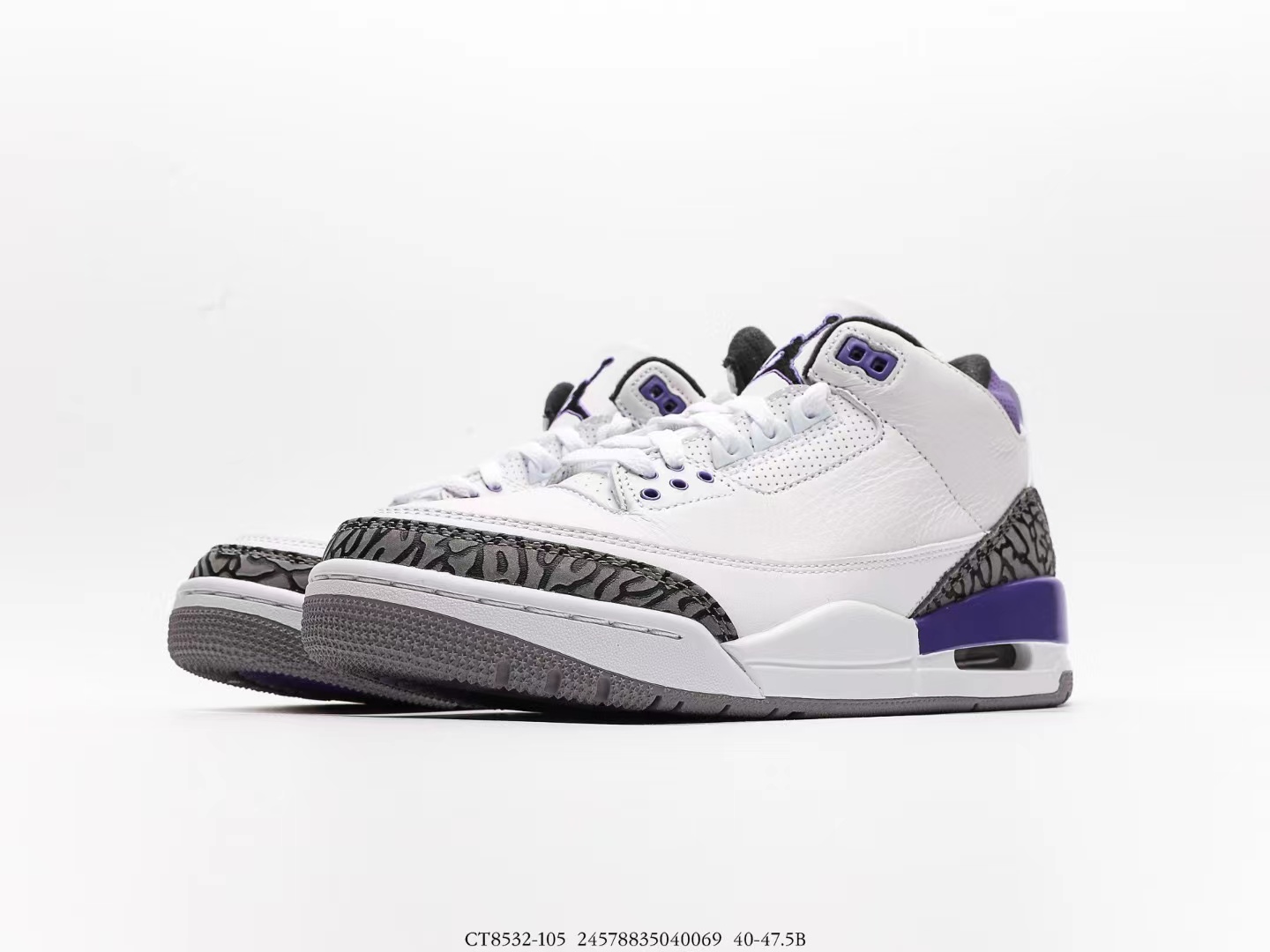 Jordan 3 Retro Dark Iris CT8532-105