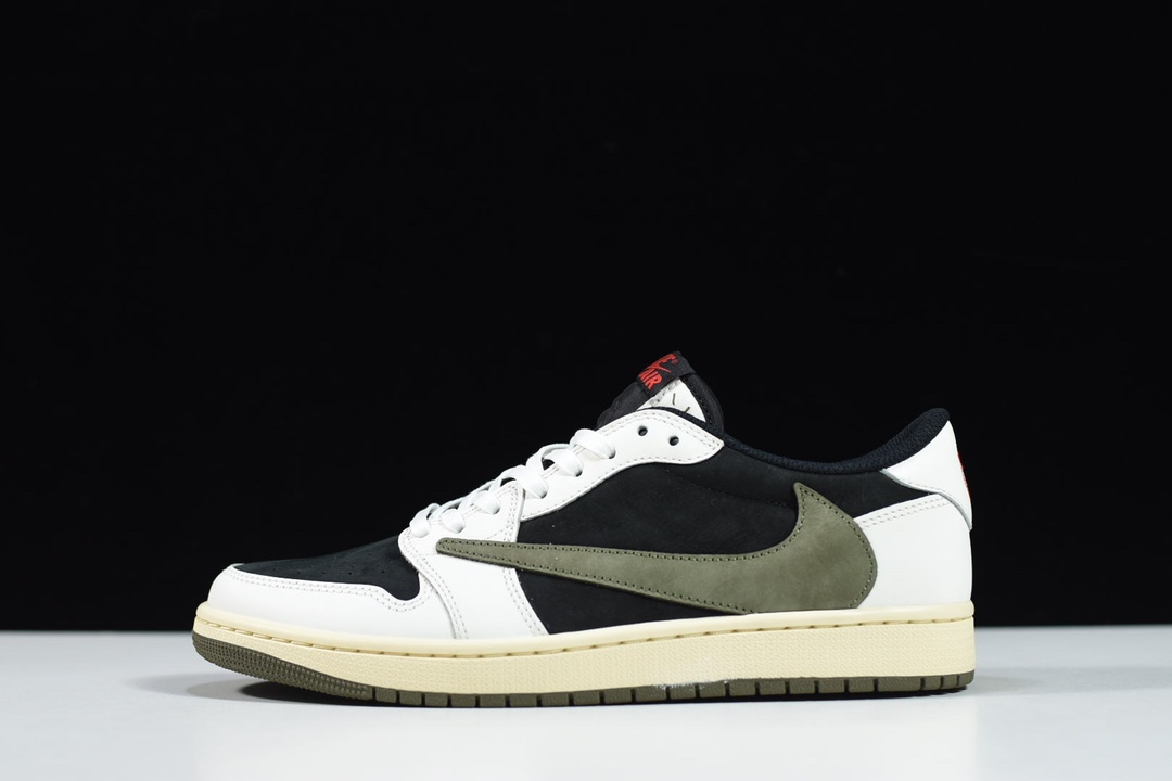 Jordan 1 Retro Low Travis Scott Olive  DZ4137-106