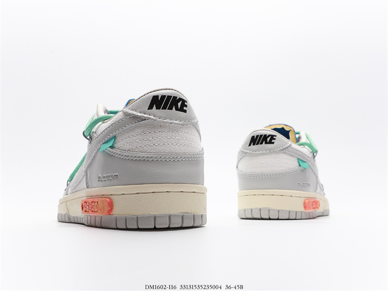 Nike Dunk Low Off-White Lot 26 DM1602-116 SAIL/NEUTRAL GREY