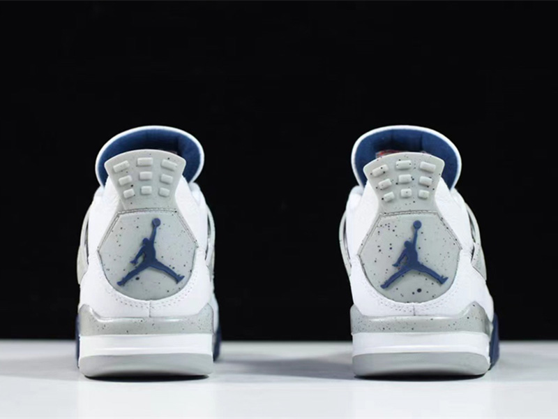 Jordan 4 RetroWhite Midnight Navy DH6927-140