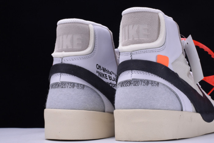 OFF-WHITE x Nike Blazer MID THE TEN 10 Virgil Abloh AA3832-100