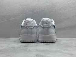 A Bathing Ape Bape Court Sta White Blue Camo