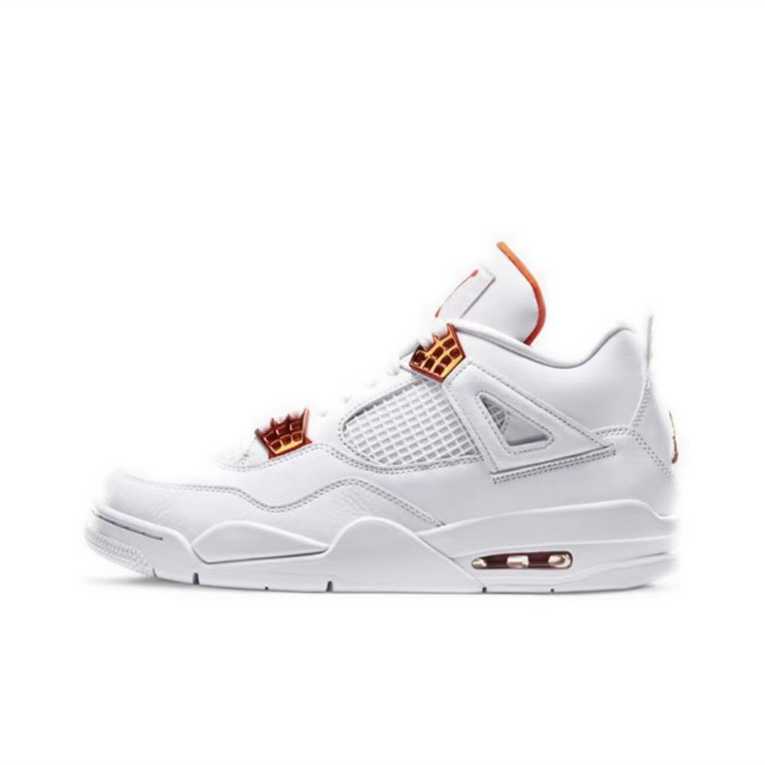 Air Jordan 4 Retro Pure Money Orange Metallic CT8527-118