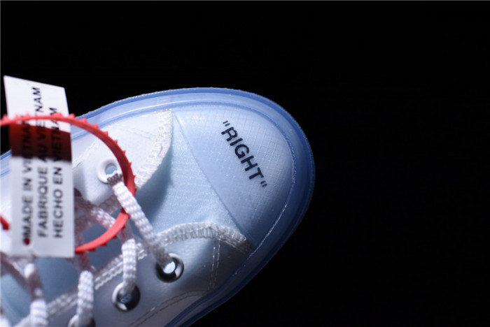 OFF-WHITE x Converse Chuck Taylor All Star 1970s White 162204C