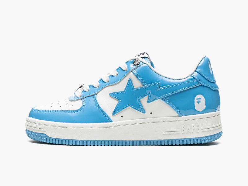 A BATHING APE® Womens BAPE STA LOW L IT BLUE