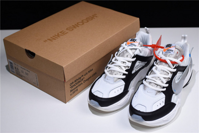 Off-White x nike M2K tekno Black ,White A03108 062