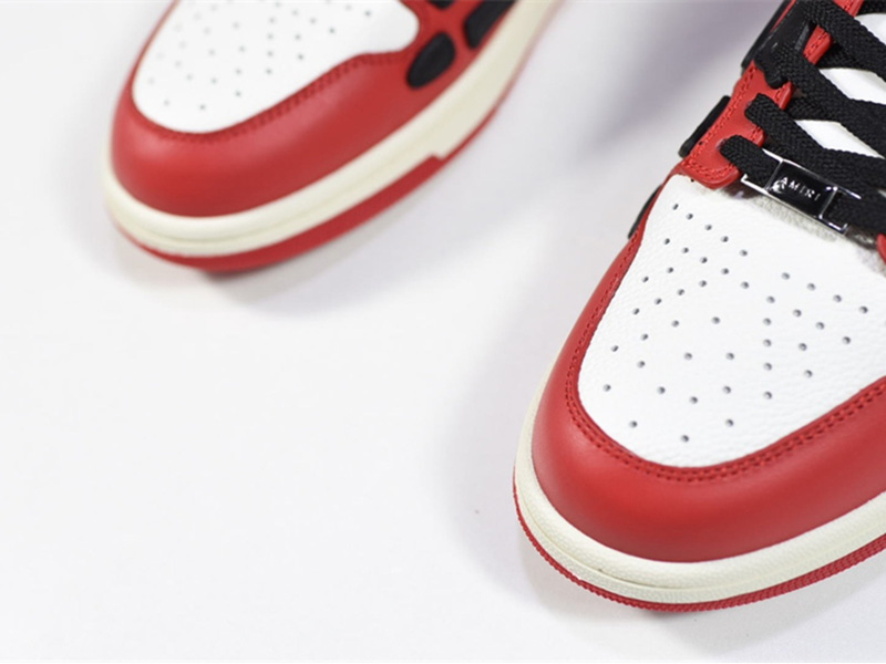 AMIRI Skel Top Low Red Black MFS003-610