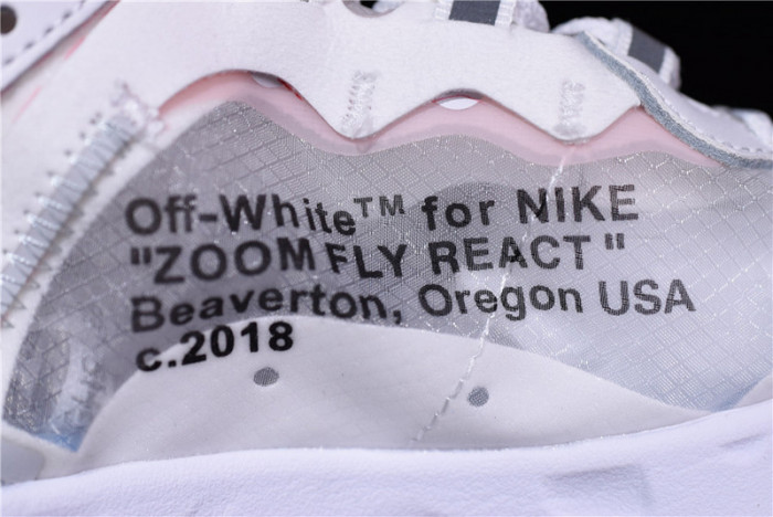 Off White x Nike Upcoming React Element 87 AQ0068-100
