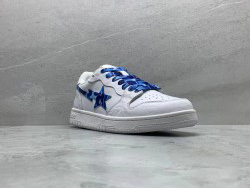 A Bathing Ape Bape Court Sta White Blue Camo