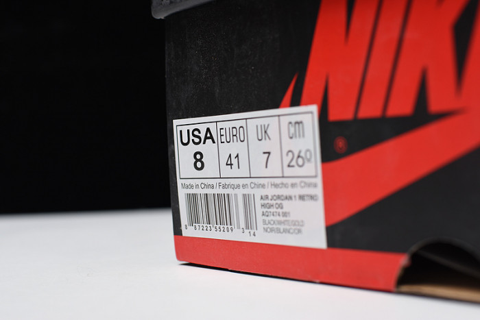 Air Jordan 1 Retro High Glod Toe Equality MENS 861428-007