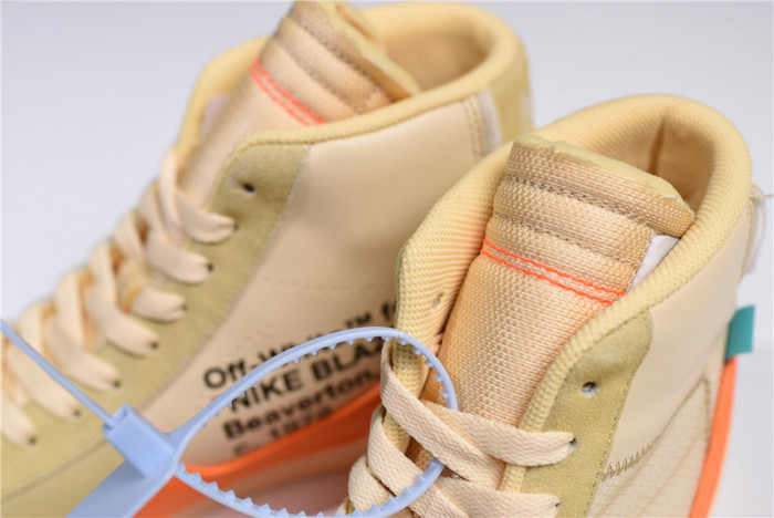 Off-White Nike Blazer Studio Mid Pale Vanilla AA3832-700