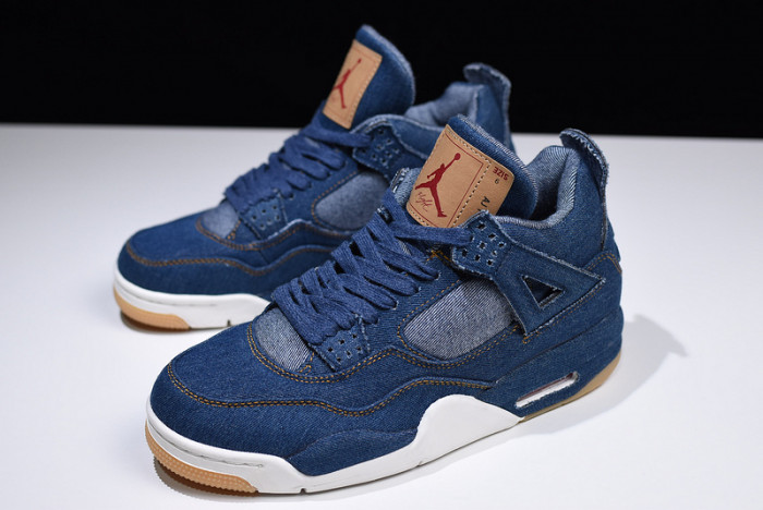 Levis x Nike Air Jordan 4 Denim AO2571-401