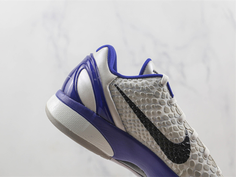 Nike Zoom Kobe 6 White Blue Black 436311-100