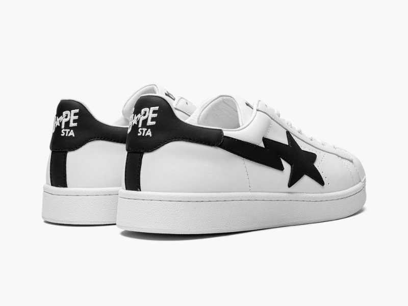 A BATHING APE® Mens SKULL STA M1 White