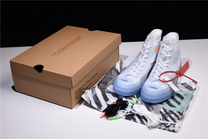 OFF-WHITE x Converse Chuck Taylor All Star 1970s White 162204C