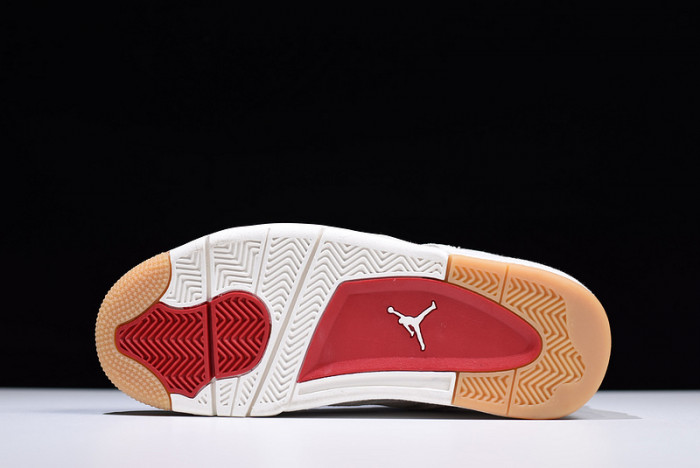 Levis x Air Jordan 4 White AO2571-100