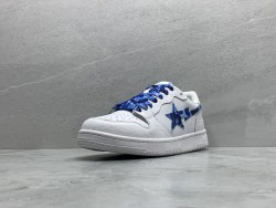 A Bathing Ape Bape Court Sta White Blue Camo