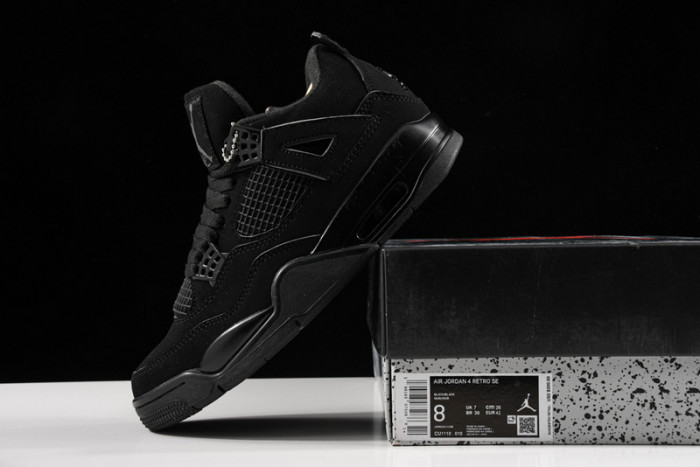 Air Jordan 4 Retro Black Cat CU1110-010