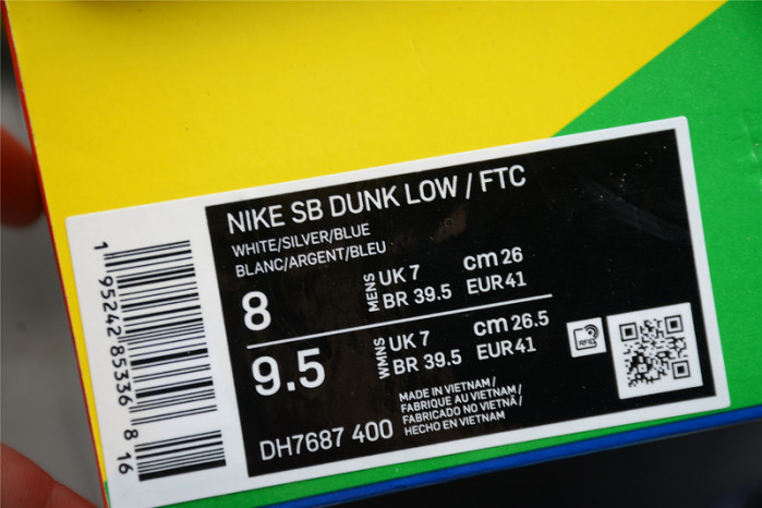 Nike SB Dunk Low FTC Lagoon Pulse DH7687-400