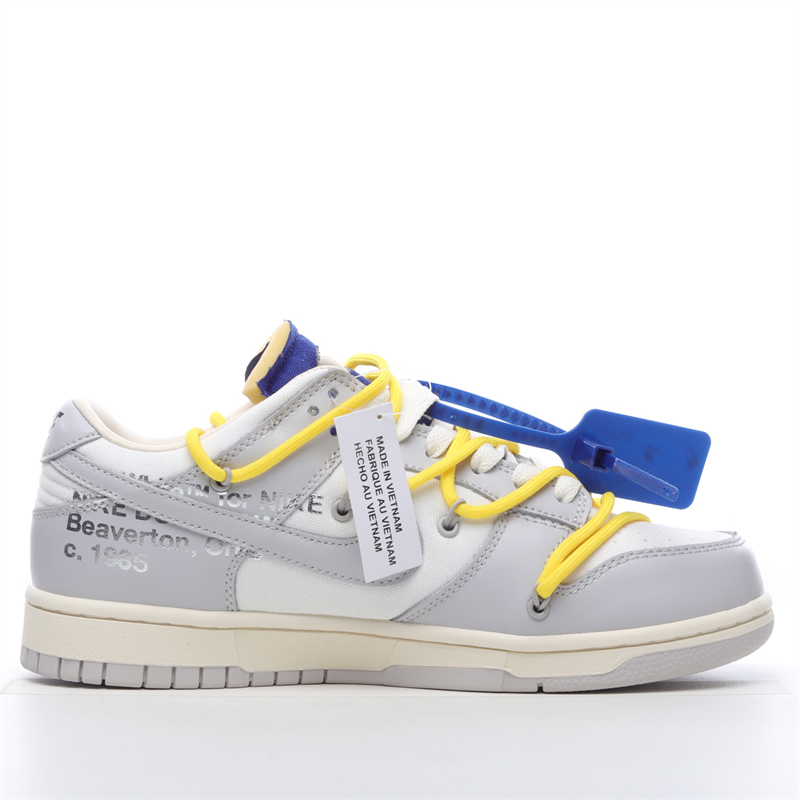 Nike Dunk Low Off-White Lot 27 DM1602-120 SAIL/NEUTRAL GREY