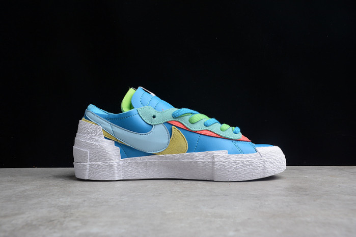 KAWS x sacai x Blazer Low Neptune Blue DM7901-400