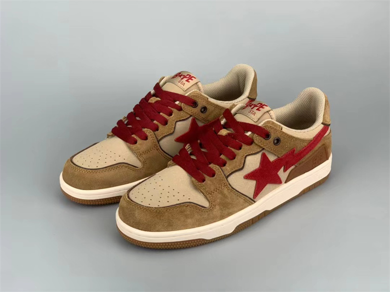GT A Bathing Ape Bape Wheat Red