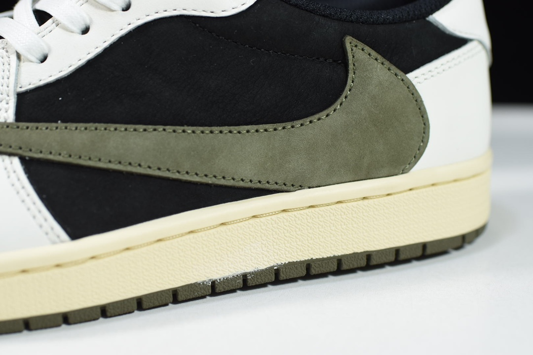 Jordan 1 Retro Low Travis Scott Olive  DZ4137-106