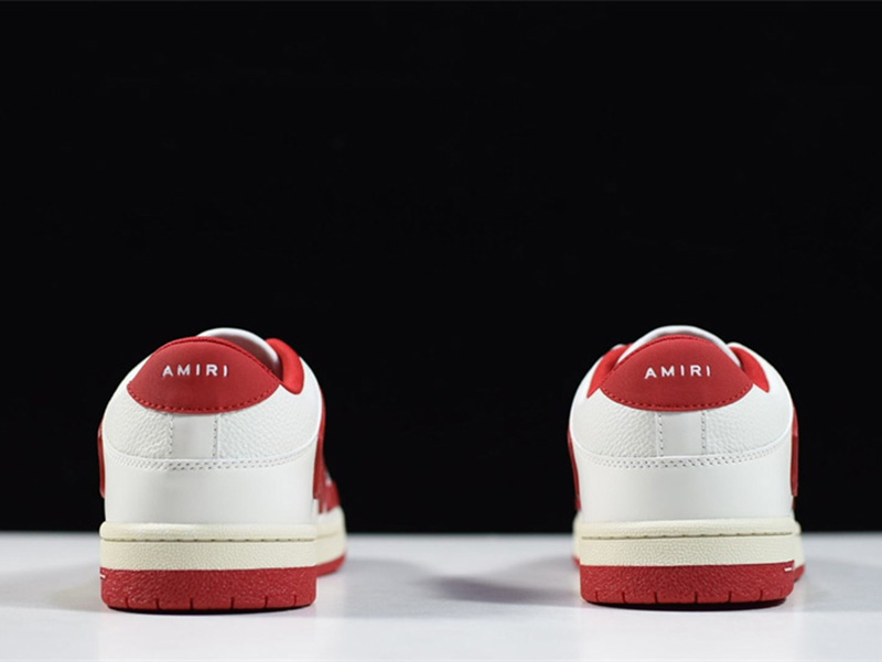 AMIRI Skel Top Low Red White MFS003-9460