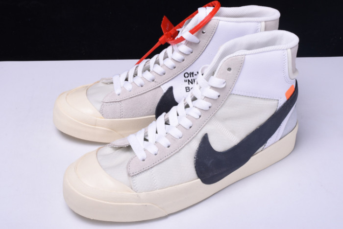 OFF-WHITE x Nike Blazer MID THE TEN 10 Virgil Abloh AA3832-100