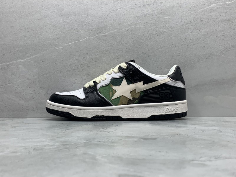 GT A Bathing Ape Bape Black Camo