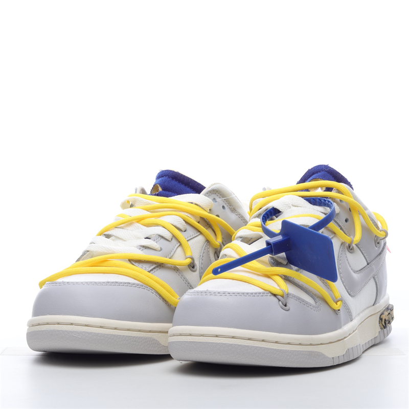 Nike Dunk Low Off-White Lot 27 DM1602-120 SAIL/NEUTRAL GREY