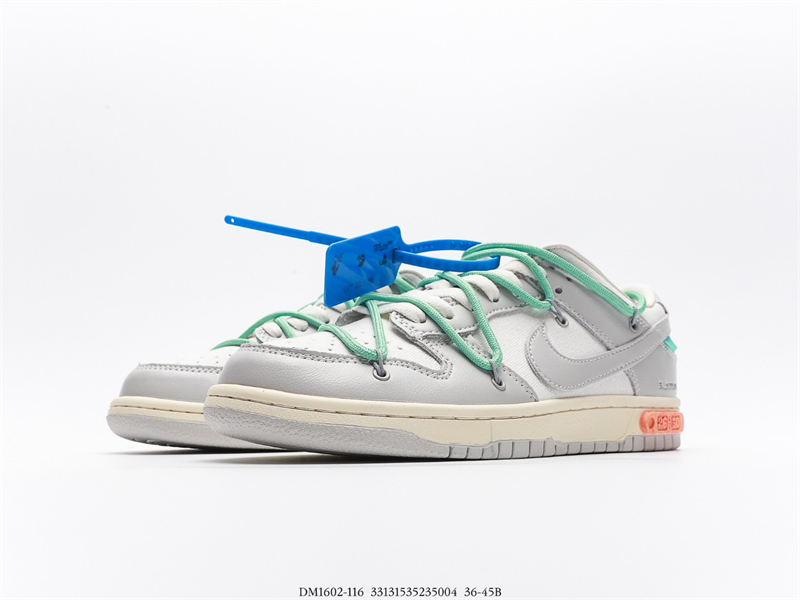 Nike Dunk Low Off-White Lot 26 DM1602-116 SAIL/NEUTRAL GREY