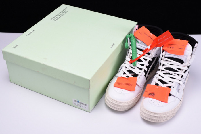 Off-White 3.0 Low Sneaker (Black & White) OMIA065S188000161001