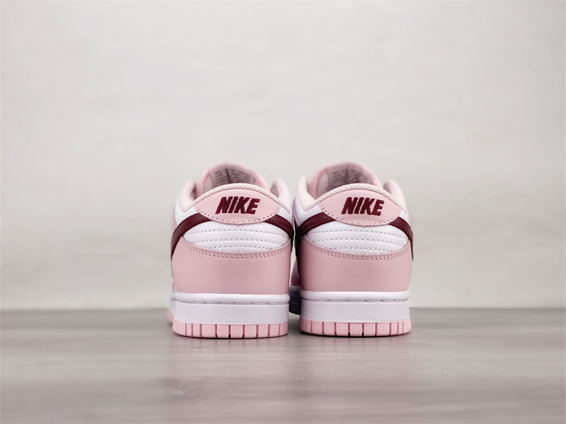 Women's Nike Dunk Low Pink Foam Red White CW1590-601