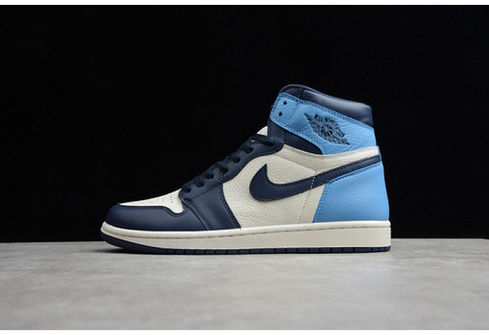 Air Jordan 1 Obsidian University Blue 555088-140