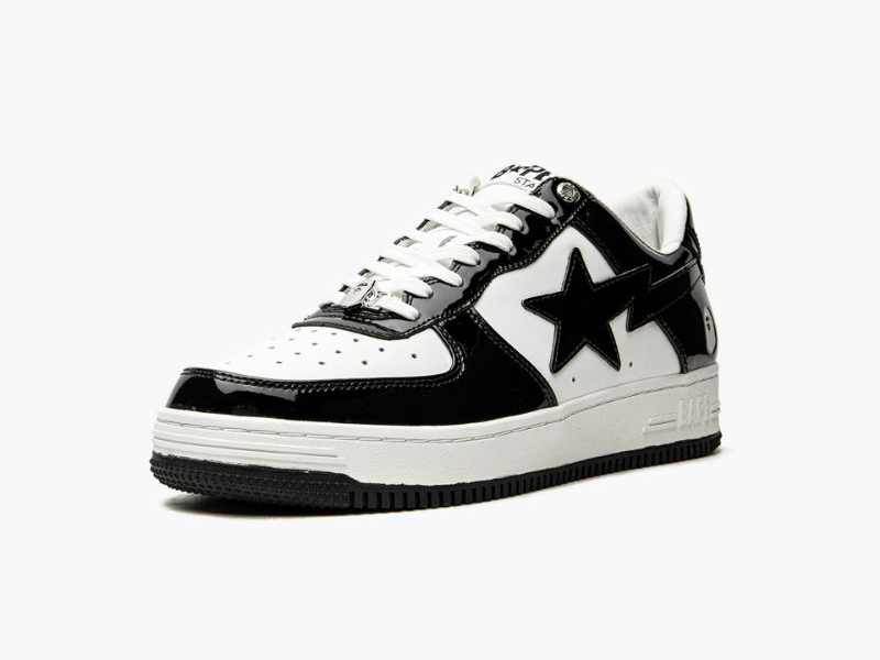 A BATHING APE® Mens BAPE STA LOW M2 IT BLACK