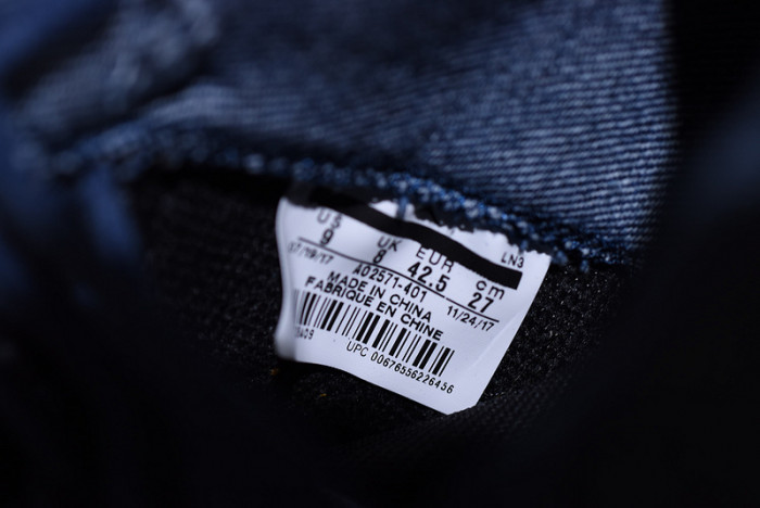 Levis x Nike Air Jordan 4 Denim AO2571-401