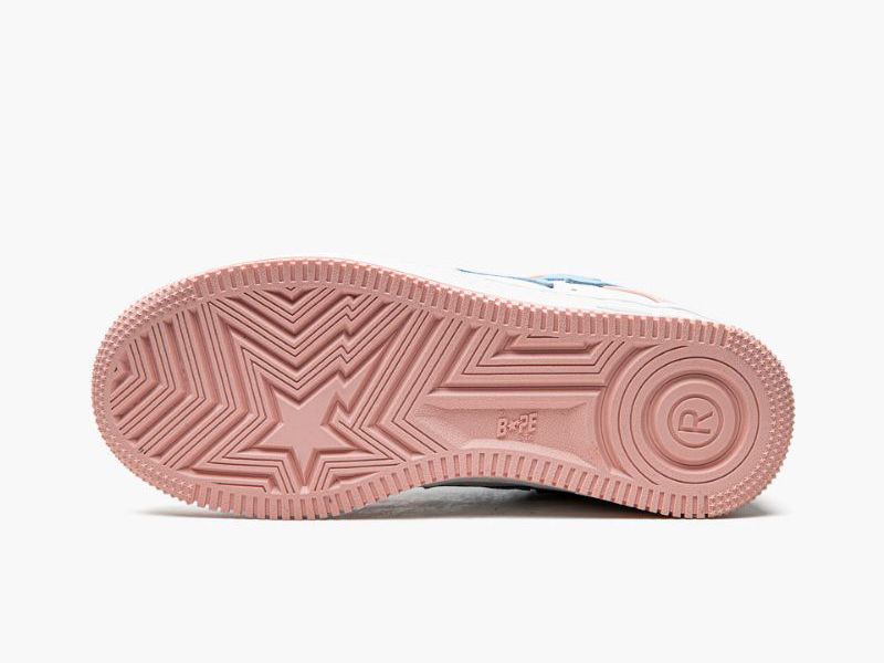 A BATHING APE® Womens BAPE STA LOW L IT PINK