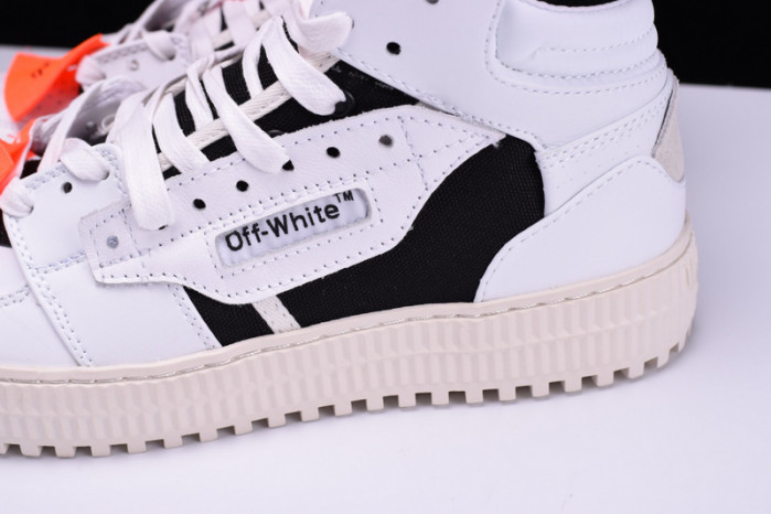 Off-White 3.0 Low Sneaker (Black & White) OMIA065S188000161001