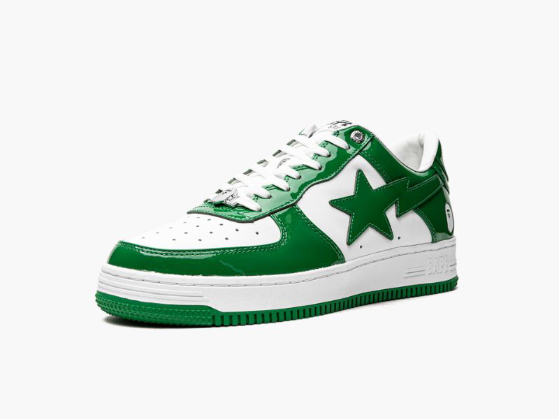 A BATHING APE® Womens BAPE STA LOW L IT GREEN